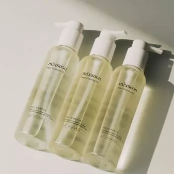 Очищающее масло для лица bean cleansing oil Mixsoon, 195 мл