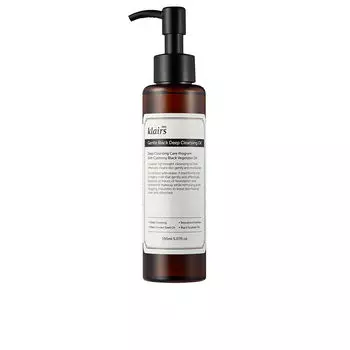 Очищающее масло для лица Gentle black deep cleansing oil Klairs, 150 мл