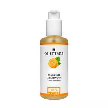 Очищающее масло для лица и глаз Золотой апельсин 150 мл Orientana