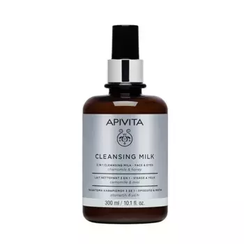 Очищающее молочко для лица и глаз Leche Limpiadora Apivita, 300 ml