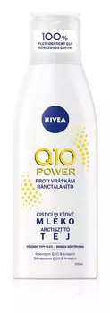 Очищающее молочко для лица против морщин Nivea Q10 Power