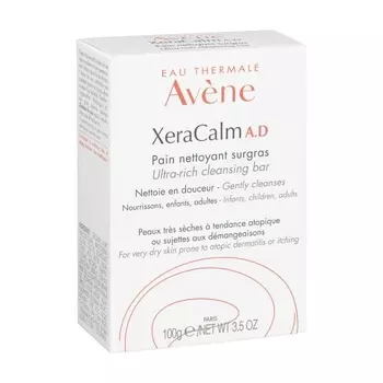 Очищающее мыло Avene для лица и тела 100 гр