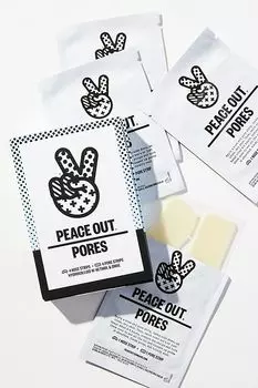 Очищающие полоски для ухода за порами Peace Out Skincare, синий