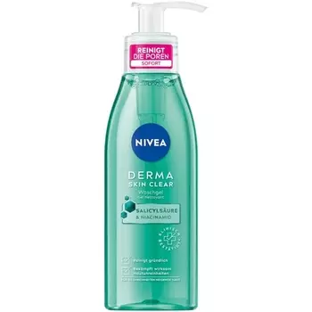 Очищающий гель Derma Skin Clear 150 мл, Nivea