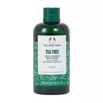 Очищающий гель для душа с маслом чайного дерева The Body Shop, 250 мл