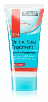 Очищающий гель для глубокого очищения Beauty Formulas Clear Skin On The Spot