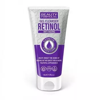 Очищающий гель для лица 150мл Beauty Formulas Retinol Anti-Ageing Gel Cleanser