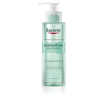 Очищающий гель для лица Dermopure oil control gel limpiador facial Eucerin, 200 мл