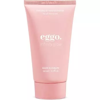 Очищающий гель для лица Eggo Daily для всех типов кожи, 150 мл. Нежное очищающее средство для очищения, успокоения и расслабления, без отдушек.