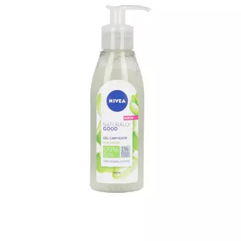 Очищающий гель для лица Naturally good aloe vera gel limpiador facial Nivea, 140 мл