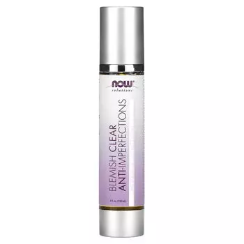 Очищающий гель для лица NOW Foods Solutions Blemish Clear, 118 мл