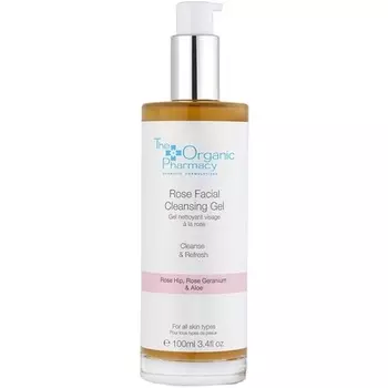 Очищающий гель для лица «Роза» 100мл, The Organic Pharmacy