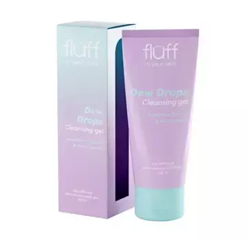 Очищающий гель для лица с ниацинамидом Dew Drops Fluff, 100 ml