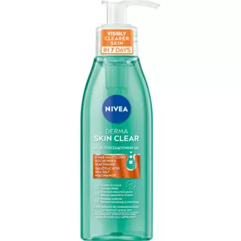 Очищающий гель для умывания лица, 150 мл Nivea Derma skin clear
