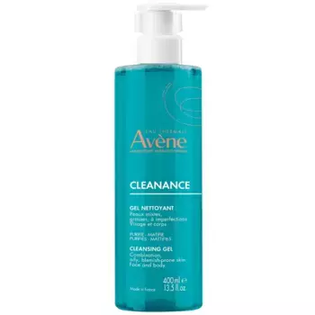 Очищающий гель для жирной и проблемной кожи Cleanance 400мл Avene