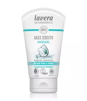 Очищающий гель lavera Basis sensitiv, 125 ml