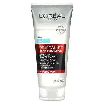 Очищающий гель с 3,5% гликолевой кислотой L'Oreal Revitalift Derm Intensives, 200 мл