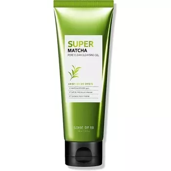 Очищающий гель Super Matcha Pore Clean, 100 мл, Some By Mi