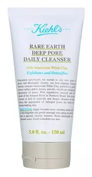 Очищающий и детоксицирующий крем для сужения пор Kiehl's Rare Earth Deep Pore Daily Cleanser