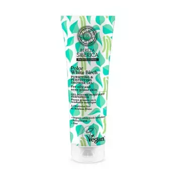 Очищающий и совершенствующий гель для душа Polar White Birch Shower Gel Natura Siberica, 200 ml