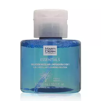 Очищающий мицеллярный раствор Essentials Solucin Micelar Limpiadora 3En1 Martiderm, 75 ml