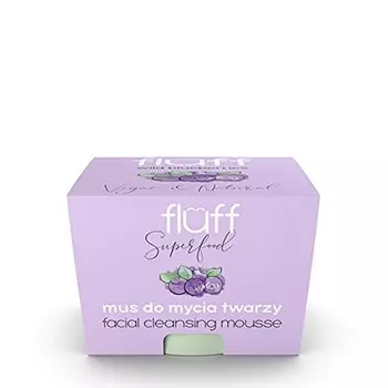 Очищающий мусс черника 50мл, Fluff