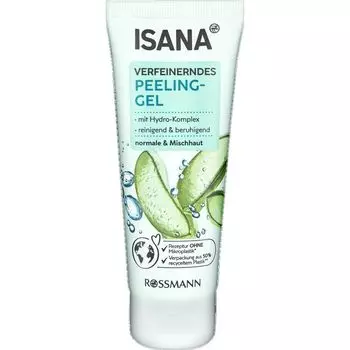 Очищающий пилинг-гель ISANA, 75 ml