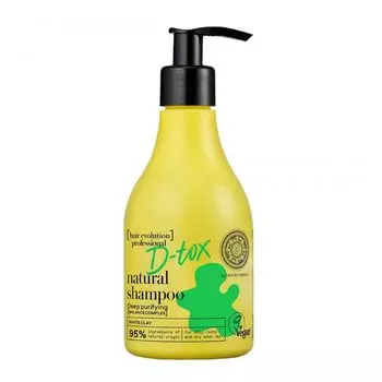 Очищающий шампунь Champ Natural De Arcilla Blanca D-Tox Limpieza Profunda Natura Siberica, 245 мл