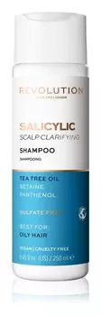 Очищающий шампунь для жирных волос и кожи головы Revolution Haircare Skinification Salicylic