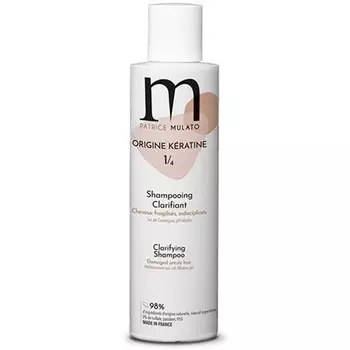 Очищающий шампунь с кератином Mulato