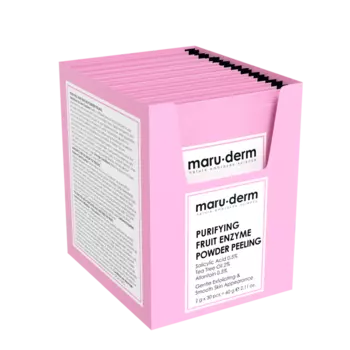 Очищающий скраб для лица с фруктовыми энзимами, 30x2 г Maru.Derm