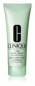 Очищающий скраб на каждый день Clinique 7 Day Scrub Cream Rinse-Off Formula