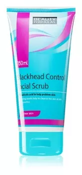 Очищающий скраб от черных точек Beauty Formulas Clear Skin Blackhead Control