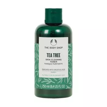 Очищающий тоник для лица с экстрактом чайного дерева The Body Shop, 250 мл