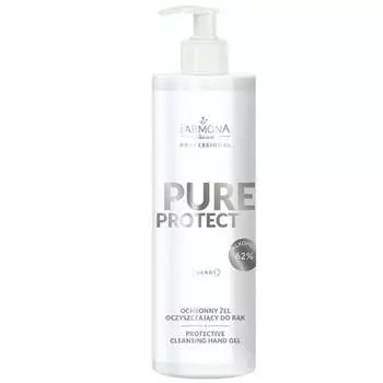 Очищающий защитный гель для рук 280мл. Farmona PURE PROTECT