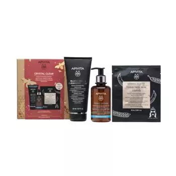 Очищение и уход за лицом Set Crystal Clear Apivita, 2 UD