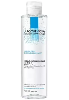 Очищение лица FACE CARE CLEANSING LA ROCHE-POSAY MIZELLEN REINIGUNGSFLUID ULTRA FR EMPFINDLICHE HAUT. GESICHTSREINIGUNG UND MAKE-UP-ENTFERNER MIT MIZELLEN-TECHNOLOGIE 200 ML