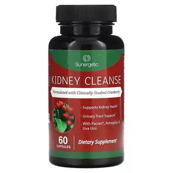 Очищение почек, 60 капсул Sunergetic