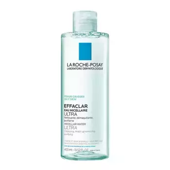 Очиститель лица Effaclar Agua Micelar La Roche Posay, 400 ml