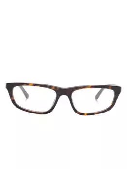 Очки 0407 Balenciaga Eyewear, коричневый