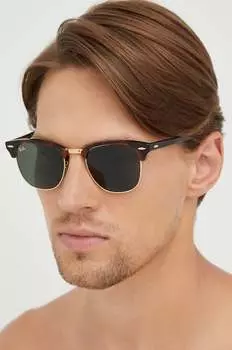Очки 0RB3016.W0366 Ray-Ban, коричневый