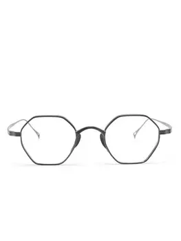 Очки 152 в геометричной оправе Kame Mannen, серый