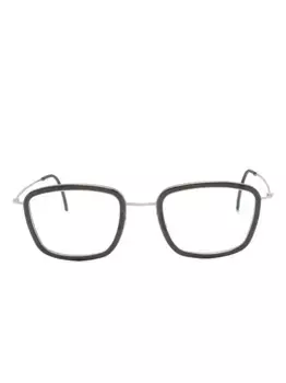 Очки 5807 в квадратной оправе Lindberg, черный