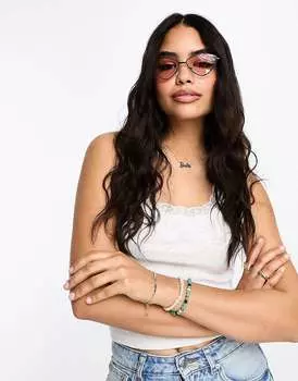 Очки AJ Morgan с черными и розовыми линзами