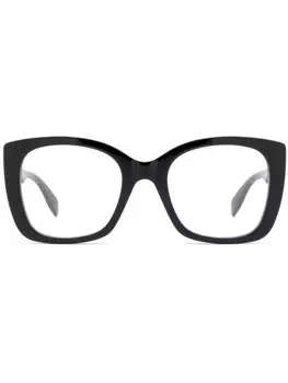 Очки Alexander McQueen Eyewear, черный