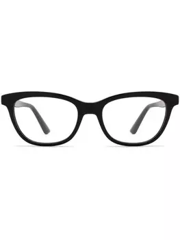 Очки Alexander McQueen Eyewear, черный