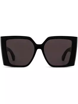 Очки Alexander McQueen Eyewear, черный
