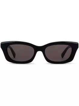 Очки Alexander McQueen Eyewear, черный
