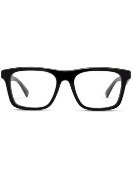 Очки Alexander McQueen Eyewear, черный