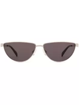 Очки Alexander McQueen Eyewear, серебряный